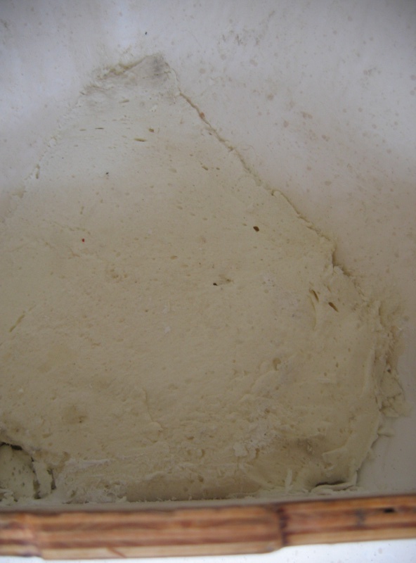 Foam dug out and sanded.