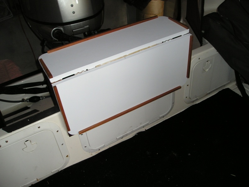 Fold down table