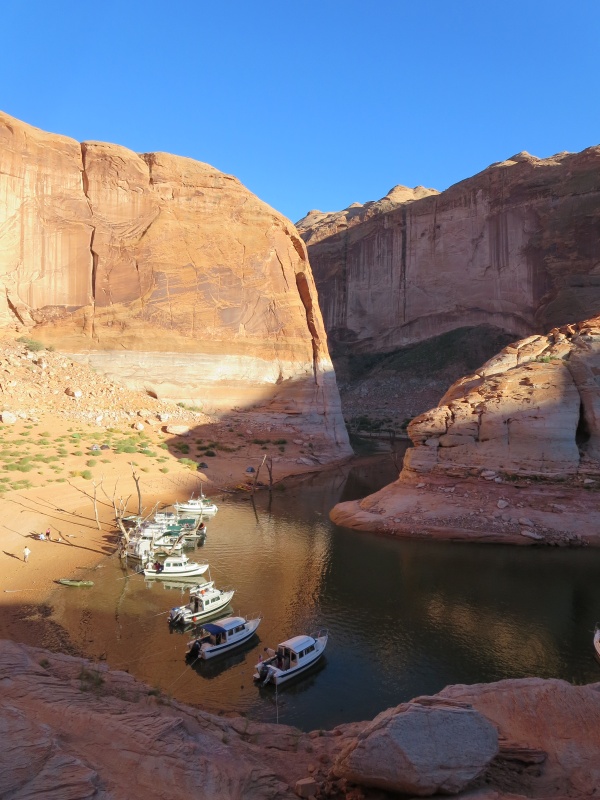 Forgotten Canyon Monday afternoon 9-23-13 from the rear to the front Secret of Life, Lighthouse Express, Discovery, Valkyrie, Jean Marie, See-Saw, Rana Verde, Bossa Nova, C-Swell and Sunbeam