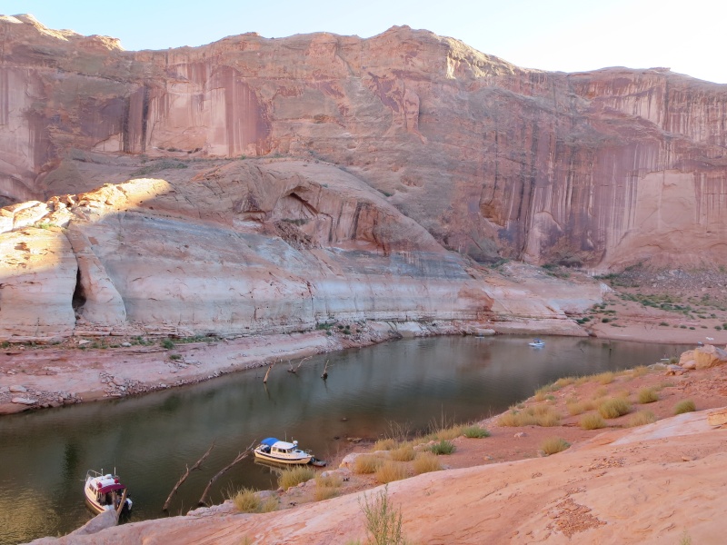 Forgotten Canyon Monday afternoon 9-23-13 left to right Voyager and Hunky Dory