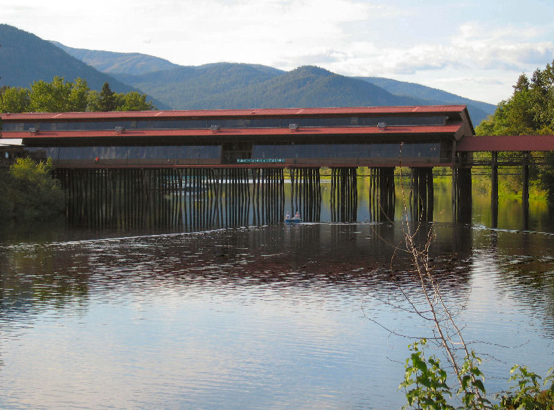 Former Coldwater Creek HQ in Sandpoint (yes, that catalog you get)