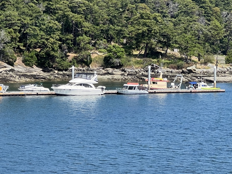 Fossil Bay dock