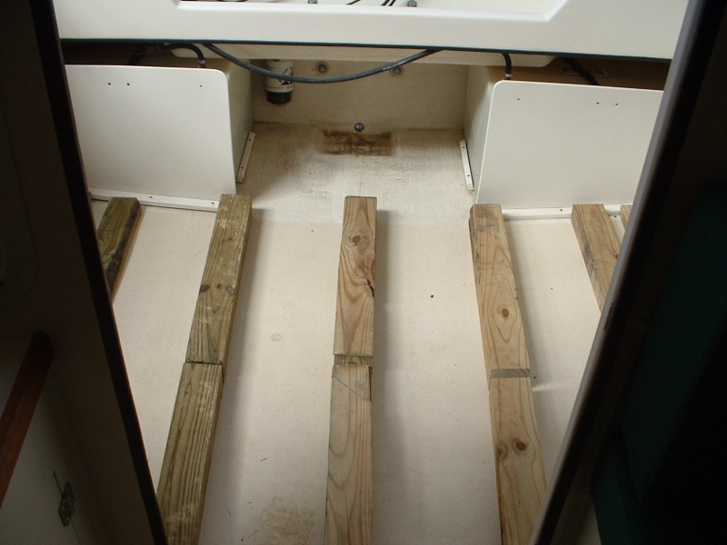 (FreighterGazer) Support Boards (pressure treated 4x4's and 2x4's)