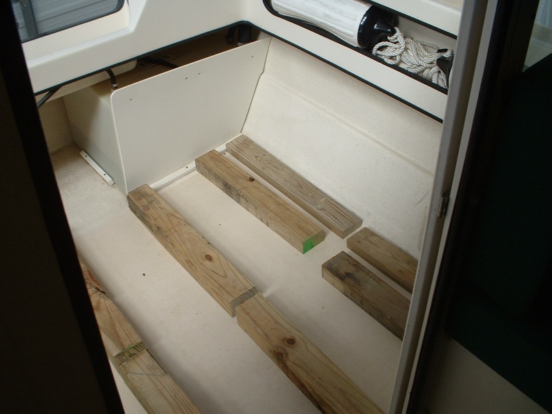 (FreighterGazer) Support Boards (pressure treated 4x4's and 2x4's)