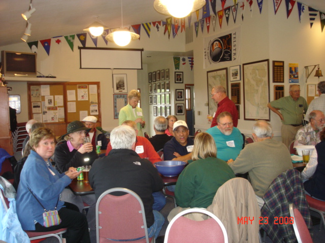 Friday evening at the
Anacortes Yacht Club