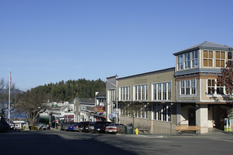 Friday harbor Sunday evening