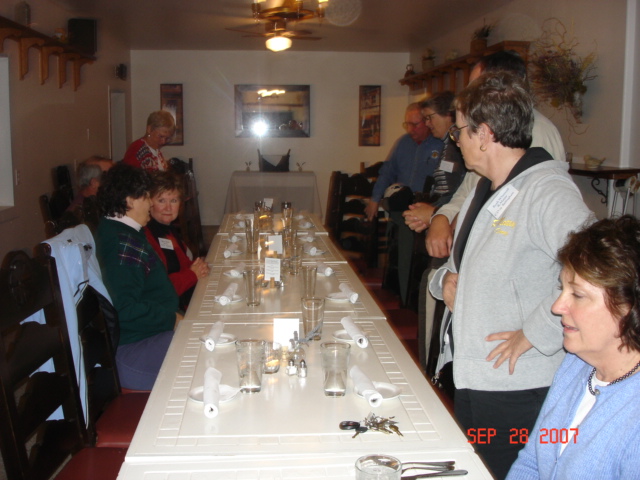Friday night at the restaurant