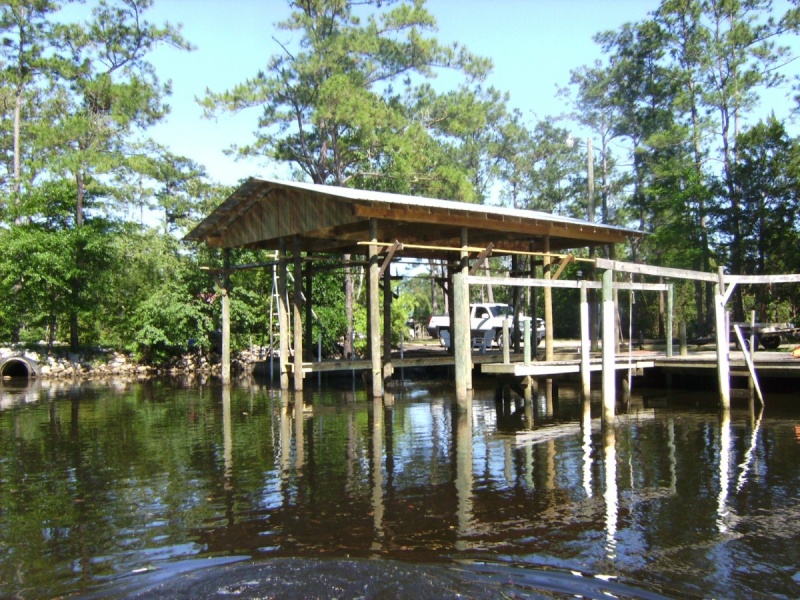 From the water