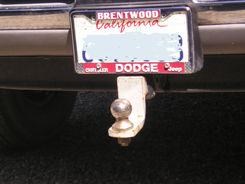 Front hitch makes life a lot less stressful while putting boat & trailer in tight areas