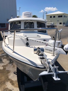 Front  - installed by Pirates Best Marine 321-783-0008 https://www.piratesbest.com/
