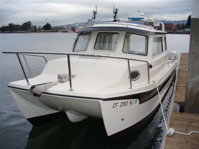 Front view at dock