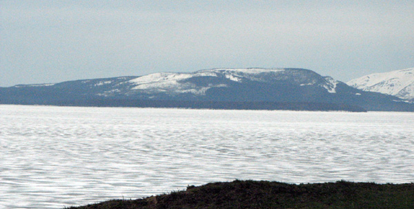 Frozen lake!