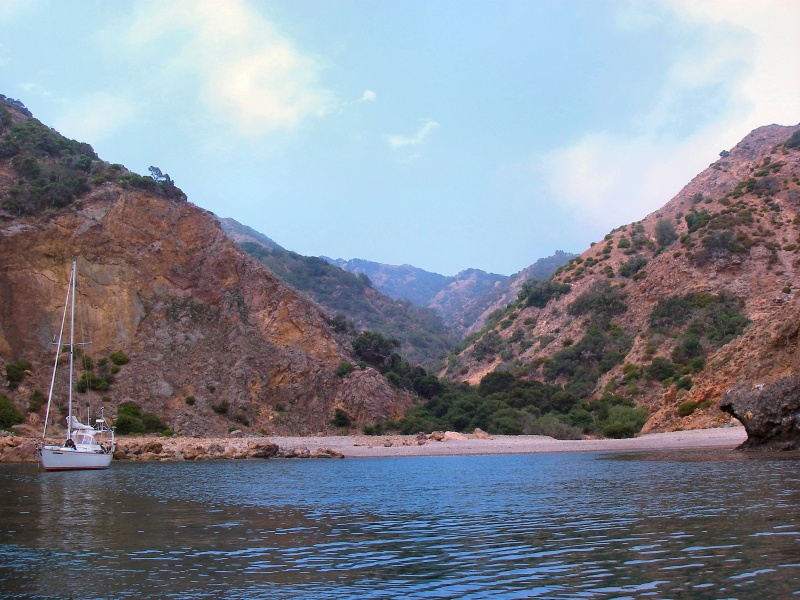 Frys Bay and Canyon, Santa Cruz Island