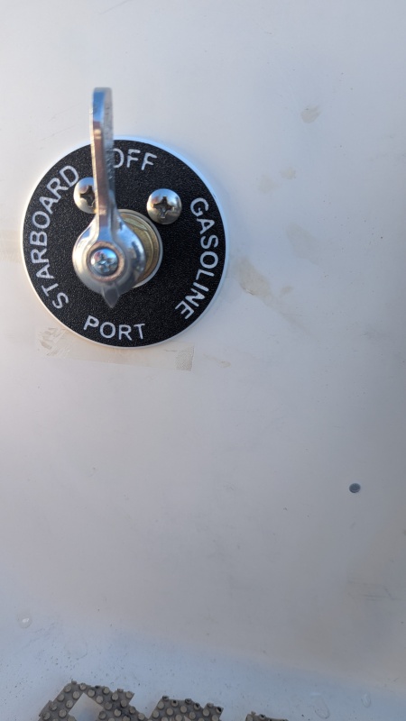 Fuel Selector Label