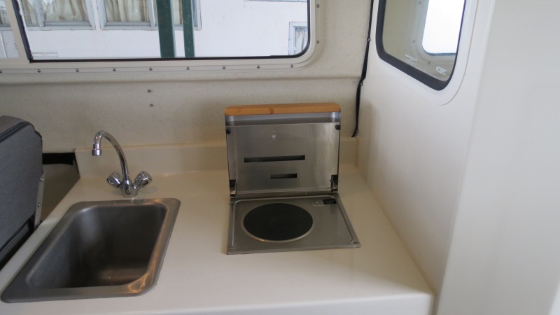 Galley Wallas Heater Opened