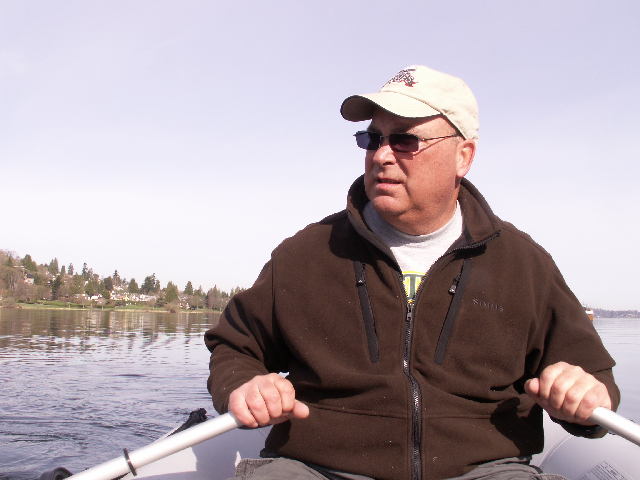 Garry Anderson Rowing Dinghy 4-5-09