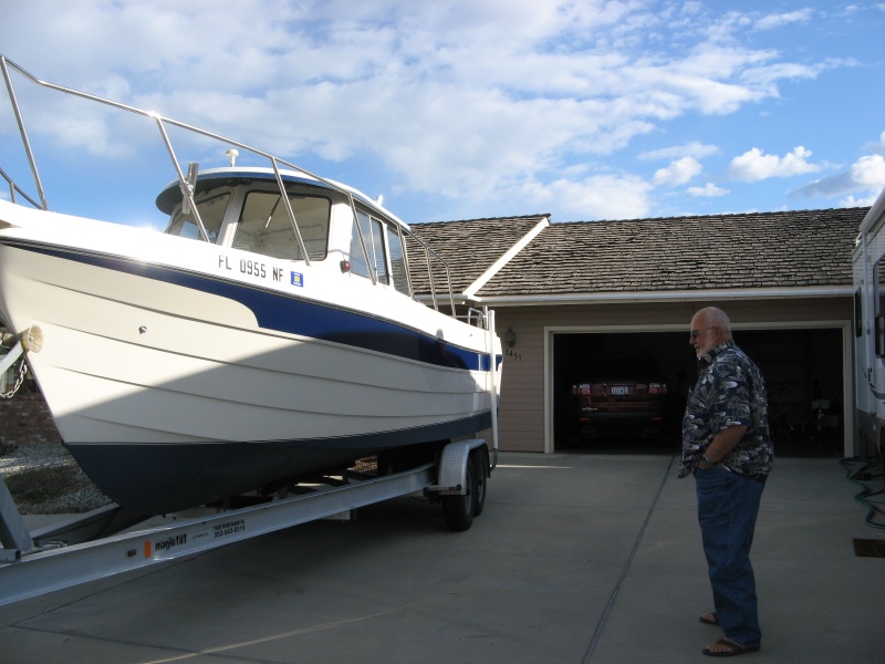 Gazing at my new "prize" in Wenatchee, Washington