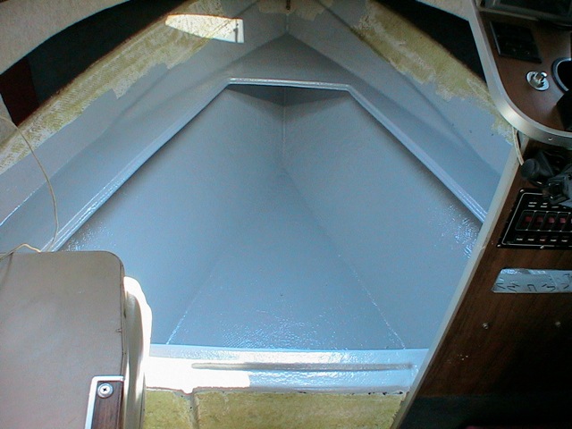 gel coat yes :P  glassed in from the bottom all the way up!