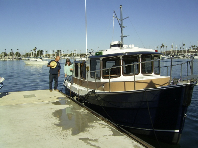 Getting ready to leave the dock