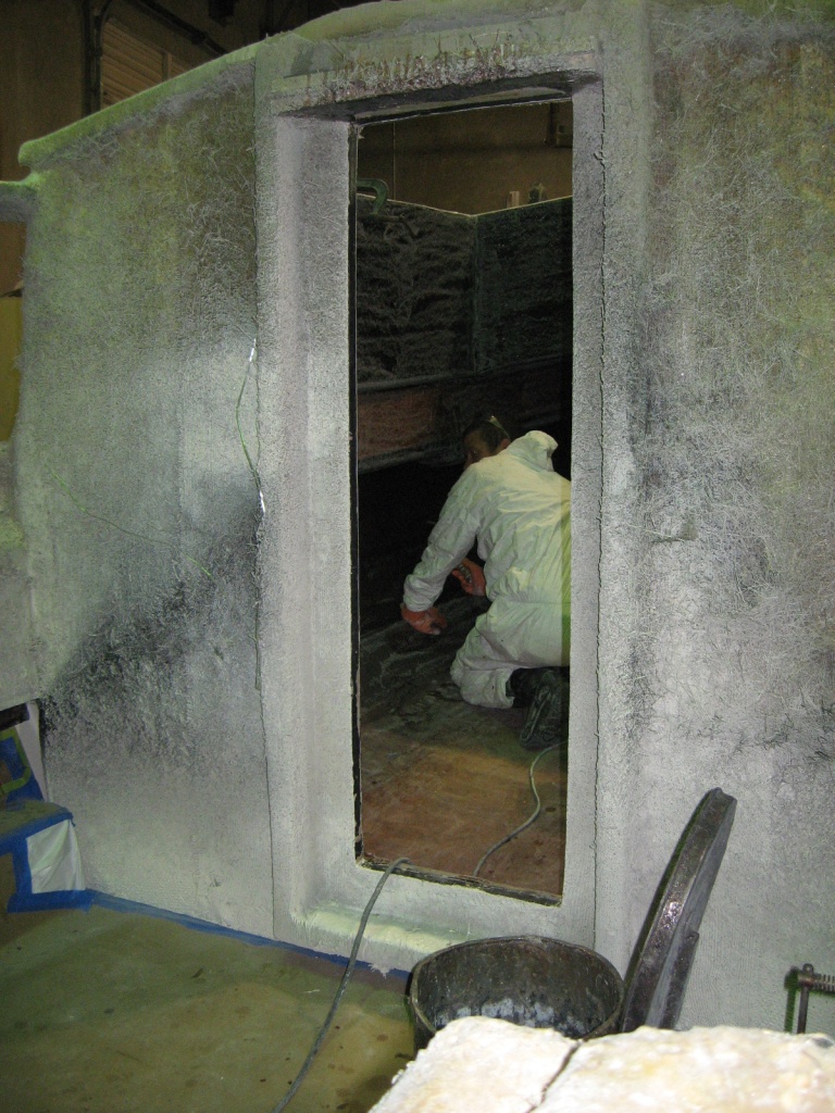 Glassing deck to hull joint