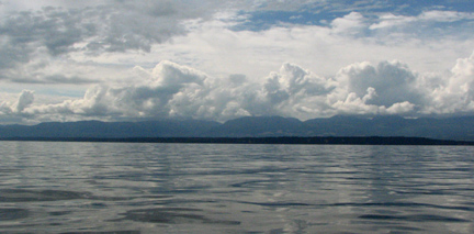 Glassy in the Strait of Georgia