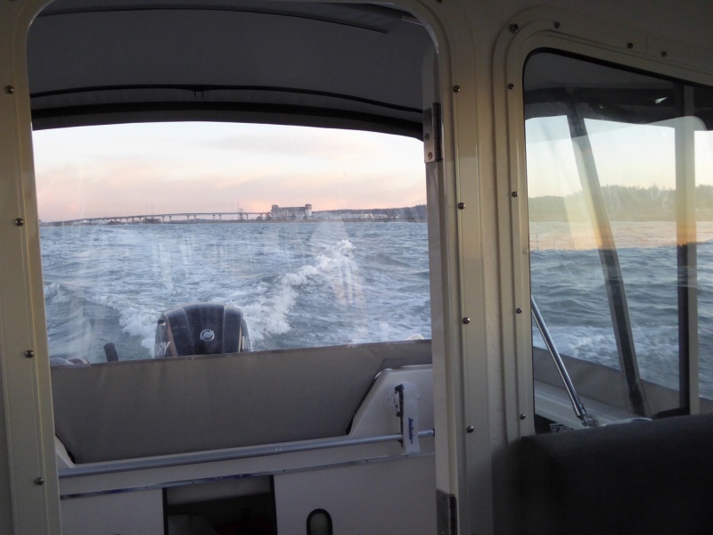 Going just fast enough to get there before dark.