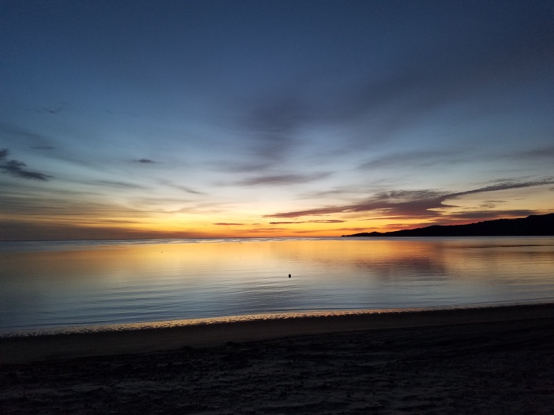 Gonzaga bay dawn, last day in Mexico.