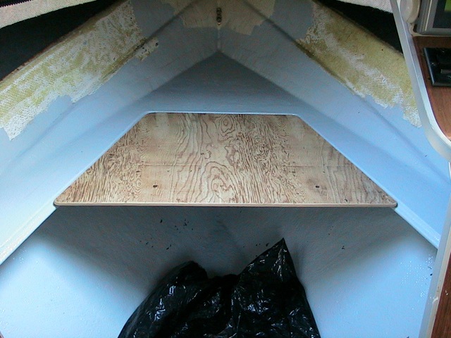 good old plywood - everything was hand-fit this way before glassing