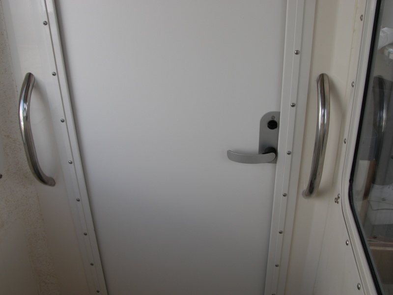 Grab Rails added to the inside of Sea Angel's head as 'throne lifters'.