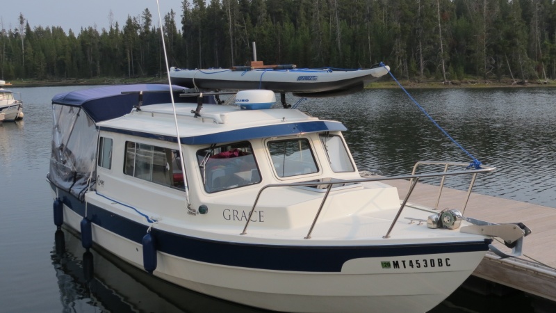 Grace II - 2006 C-Dory 25. Purchased March 2017.