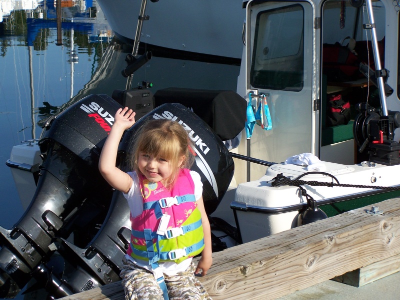 Grandaughter deckhand borrowed from C Daisy