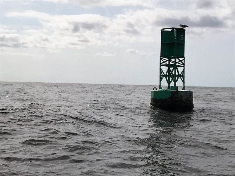 Green Can 5, proving Midnight Flyer made it to the Atlantic.