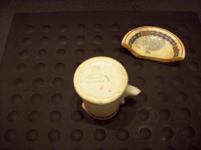 Grindley Hotelware, Circa 1920, Recovered during a cold water dive (33 degree F water temp) off Marblehead.