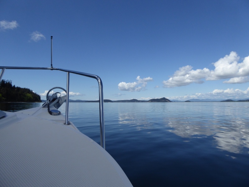 Had the water stayed like this, I would have gone through Deception Pass...