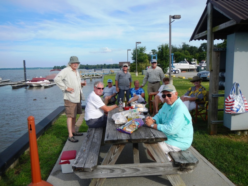 Happy hour at Jordan Point