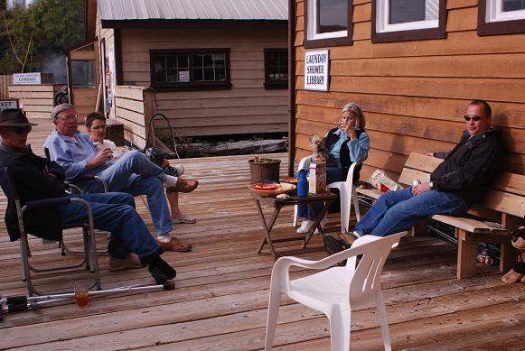 Happy Hour @ Sullivan Bay with nice weather