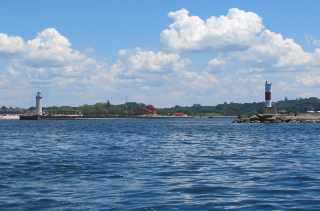 Harbor entrance Manistee, MI