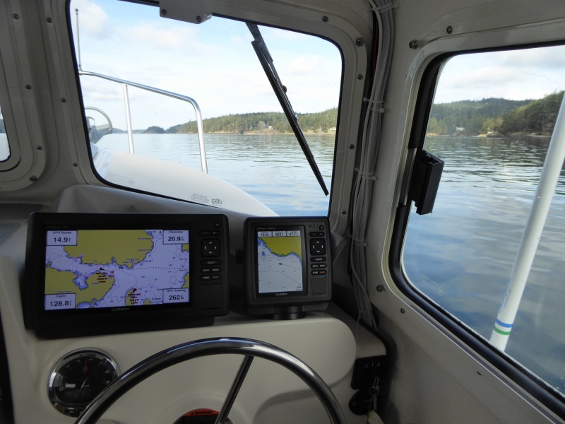 Harney Channel, flat calm as usual