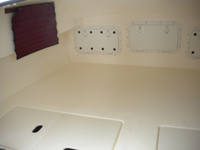 hatches, covers and curtains reinstalled. All for now.