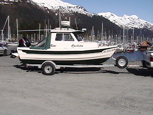 Hauling out from Douglas Harbor ramp