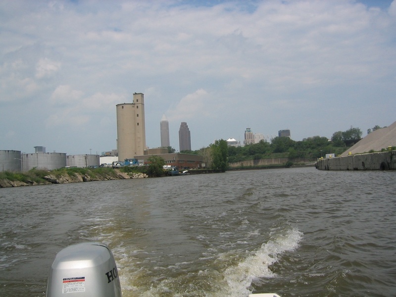 Head of navigation on the Cuyahoga