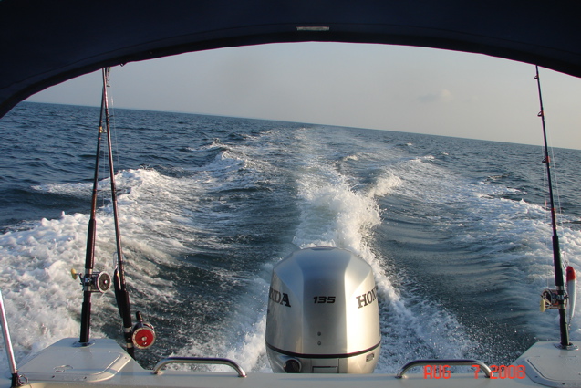 Headed offshore Apalachicola for first fishing trip