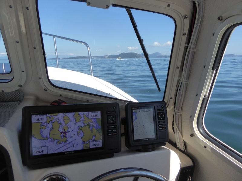 Heading back across Rosario Strait to Anacortes