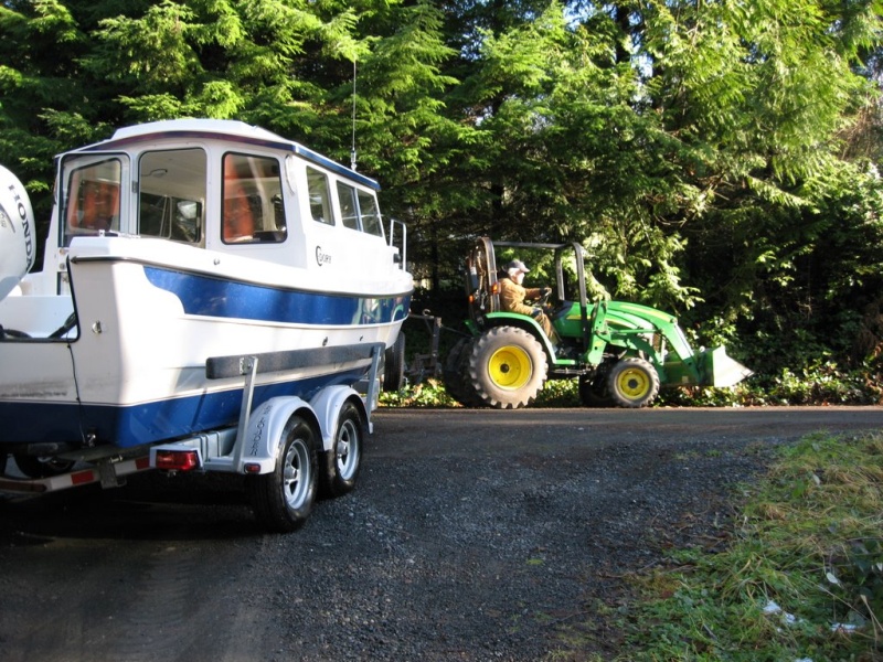 Heading for the barn