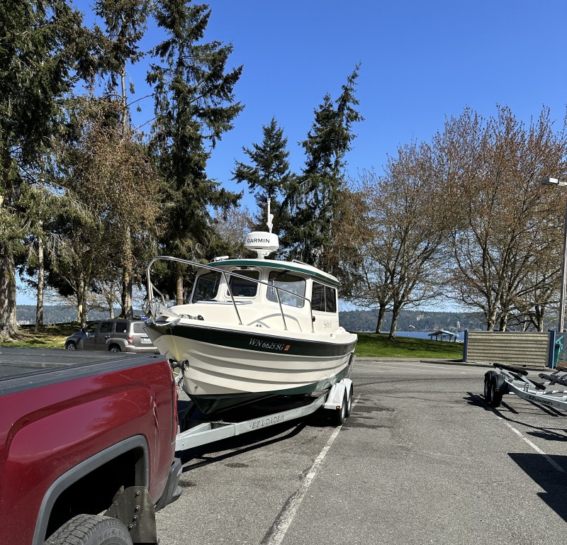 Heading home after a successful Maiden Voyage