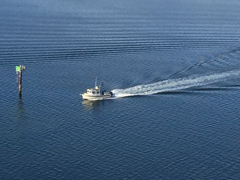 heading out of Cap Sante for another day of fishing.  Thanks Chromer!