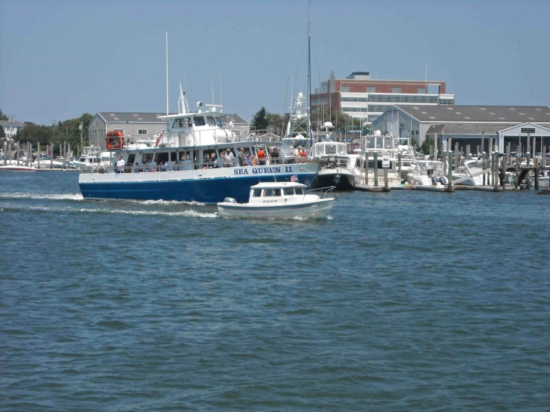 Heading Out of Hyannis, Ma harbor.