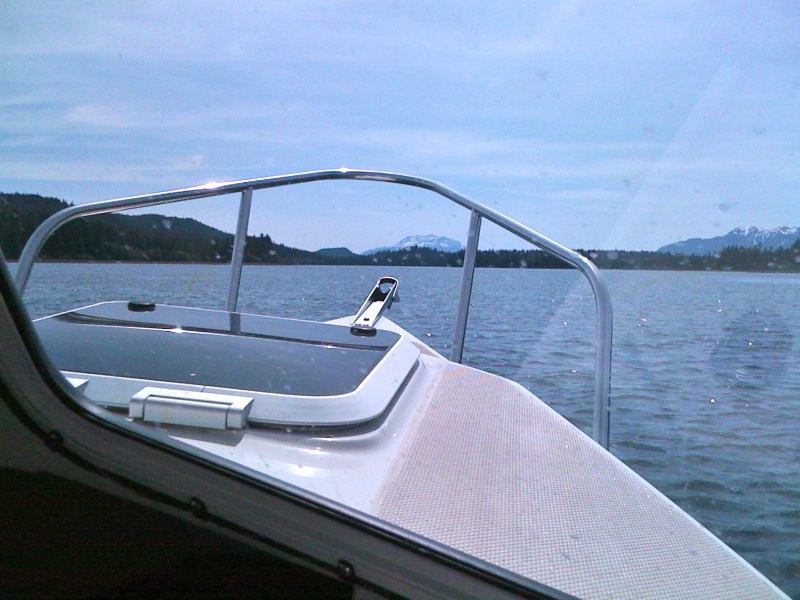 Heading south into Oliver Inlet