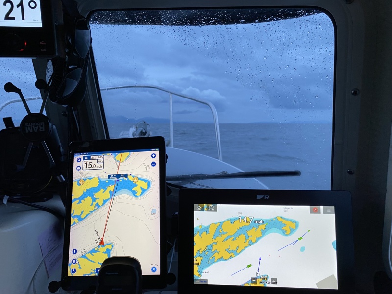 Heading to Cape Decision from Port Alexander