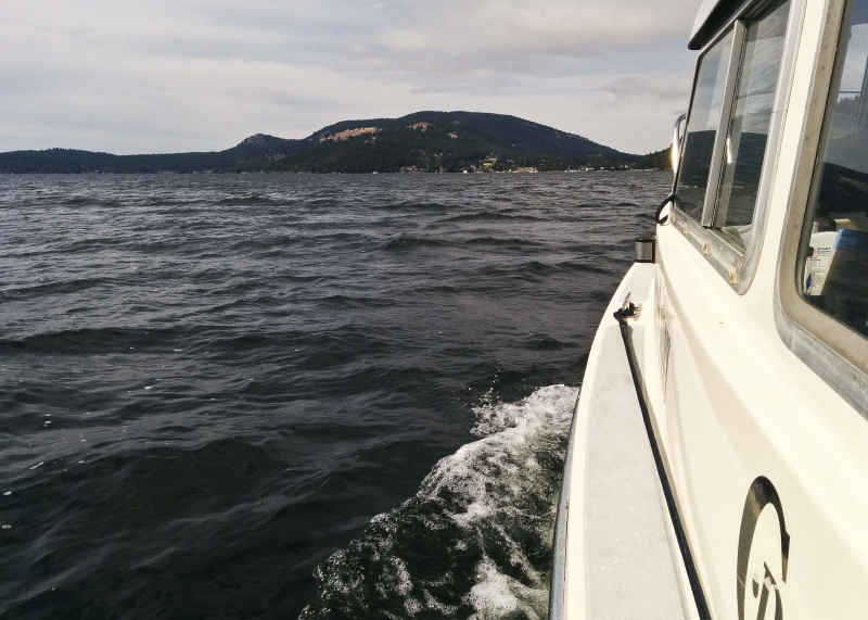 Heading to West Sound, Orca\'s Island
